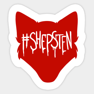 #Shepsten (Red) Sticker